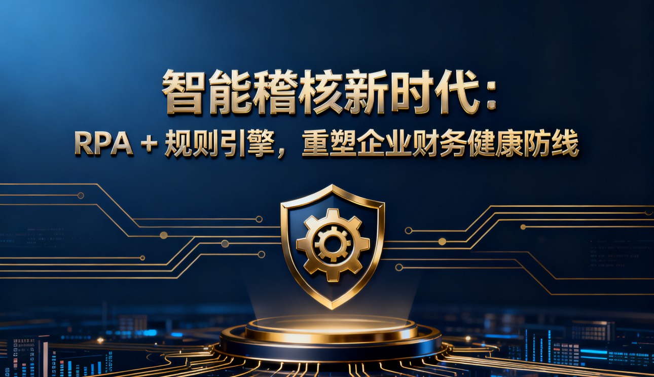 智能稽核新时代：RPA + 规则引擎，重塑企业财务健康防线