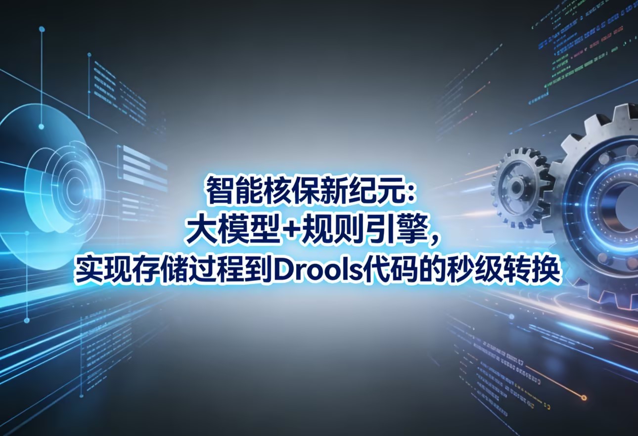 智能核保新纪元：大模型+规则引擎，实现存储过程到Drools代码的秒级转换
