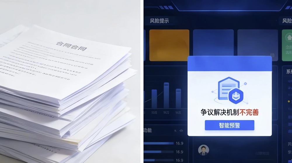 国产合同智能审查系统：让企业合同风险审查更智能、更高效！