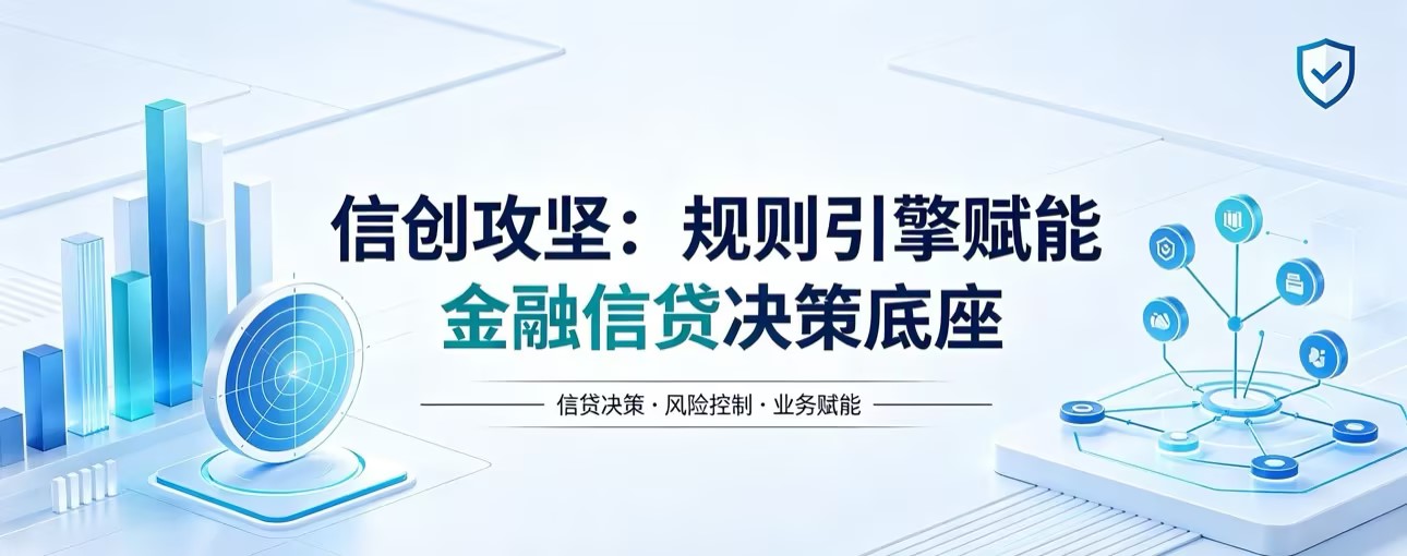 信创攻坚：规则引擎赋能金融信贷决策底座